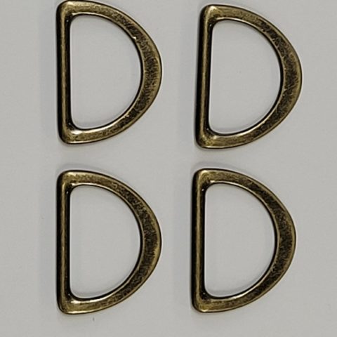 D-Rings (4 pack) - 1 Inch