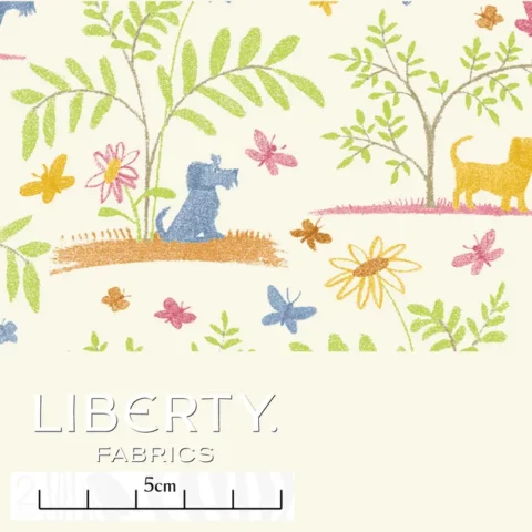 03631161B Liberty Tana Lawn Storybook Coll Plum Dog